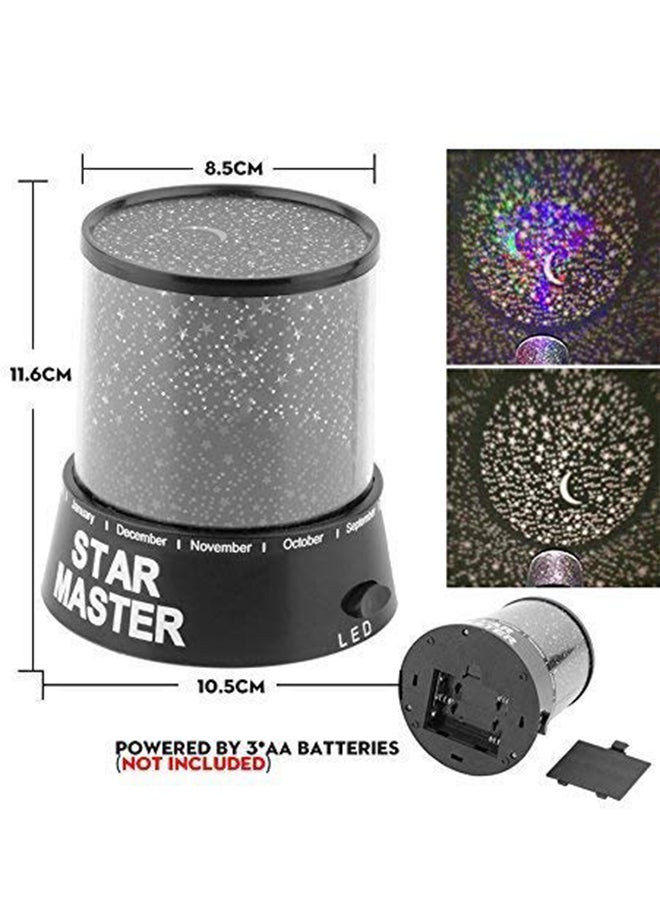 XbotMax LED Starry Night Sky Projector Lamp Black 10.7 x 11.5centimeter  - Image 5
