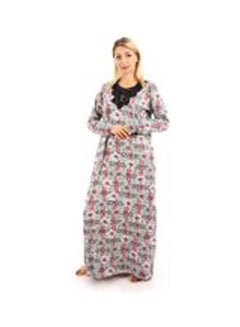 Long Sleeves Galabia Multicolour