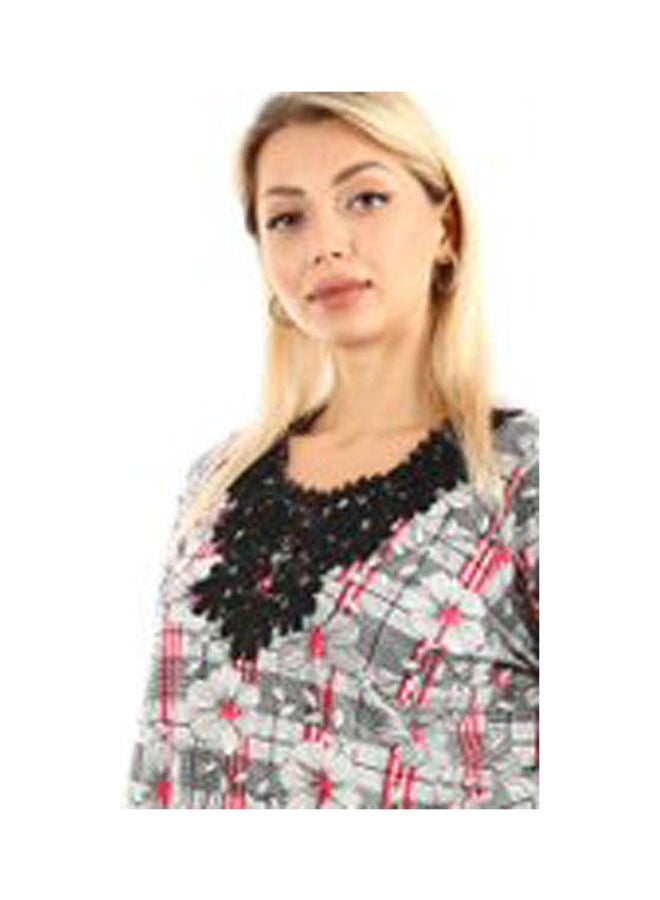 Caesar - Long Sleeves Galabia Multicolour - Image 1