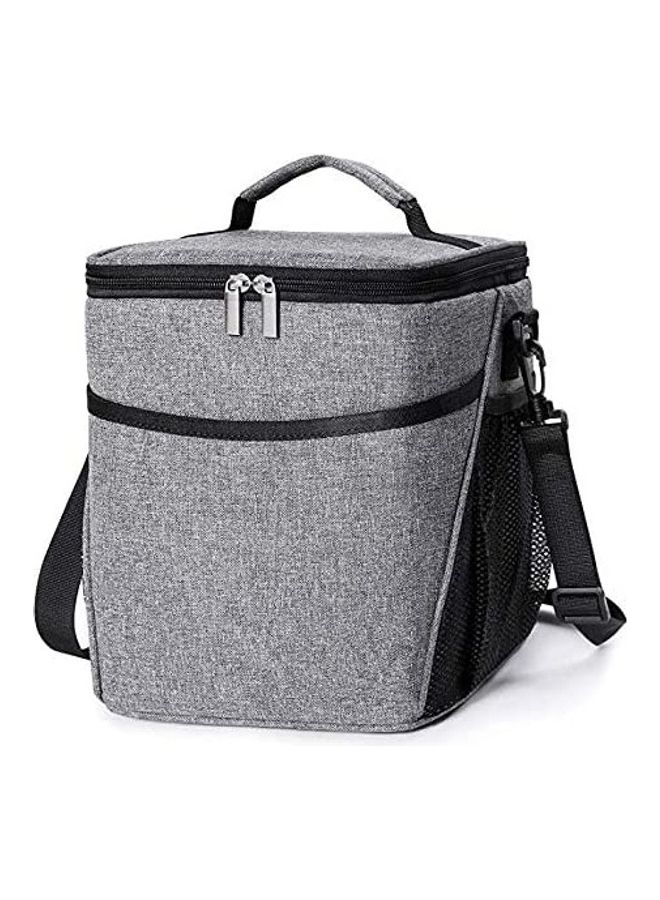 BGM Insulated Lunch Bag Grey/Black 9Liters  - Image 1