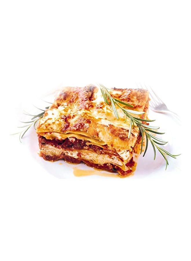 BGM Glass Square Food Container With Lid Clear/Pink - Image 3