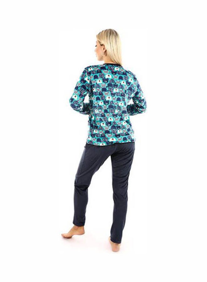 Caesar Velvet Training Suit Multicolour  - Image 4