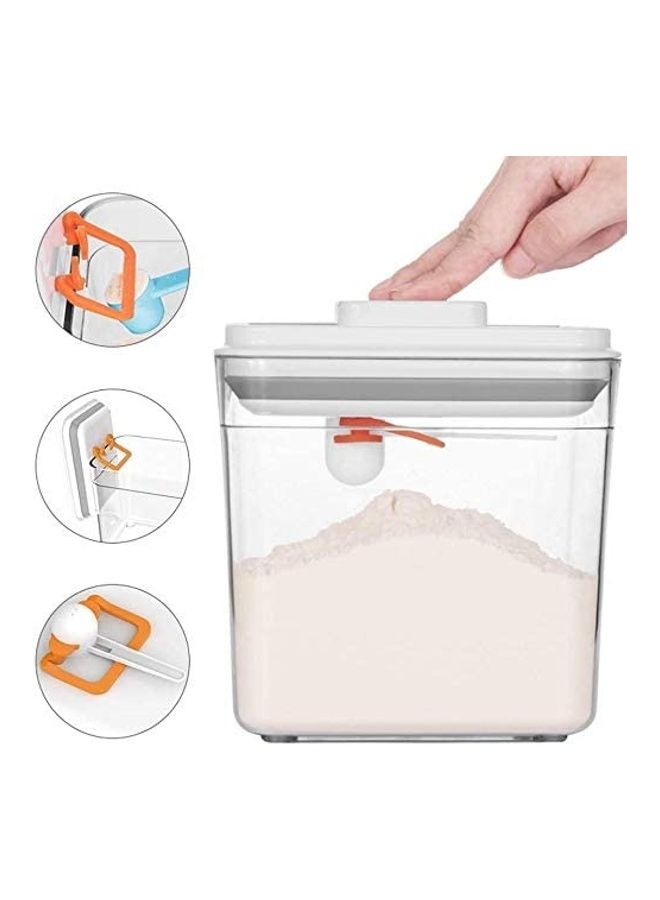 BGM Pop Up Air Tight Food Storage Container Clear 2300ml - Image 3
