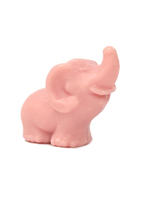 Fancy Elephant Shaped Soap Pink 20grams