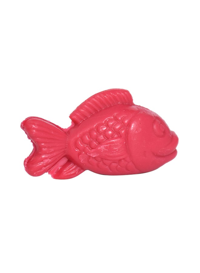 La Maison du Savon de Marseille Fancy Fish Shaped Soap Red 25grams 