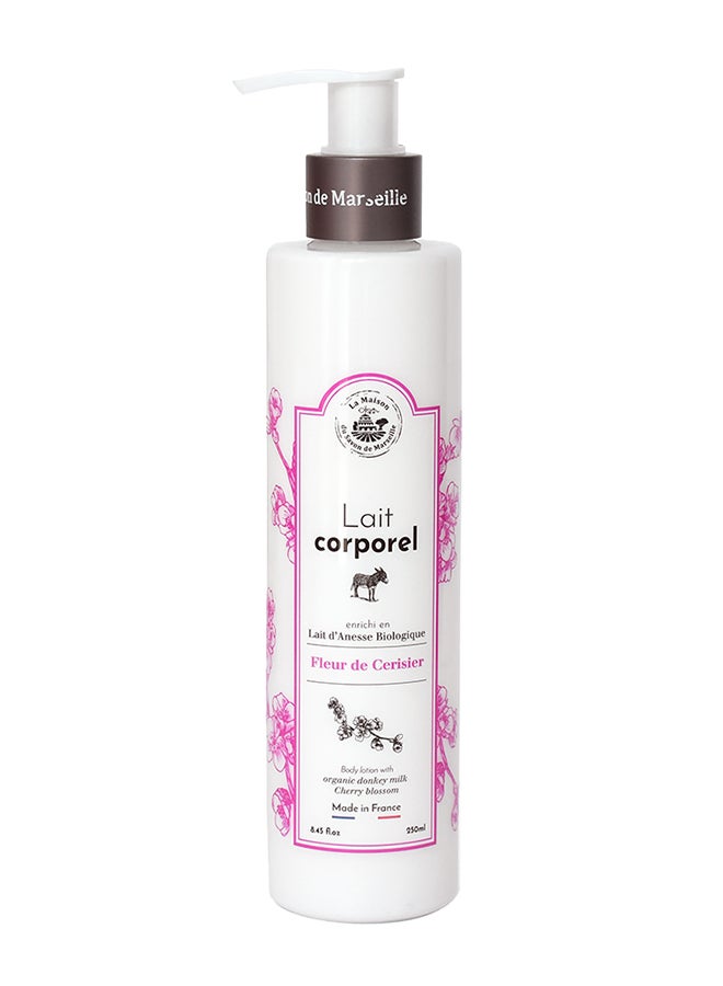 La Maison du Savon de Marseille Fleur D' Cerisier Body Lotion White/Pink 250ml 