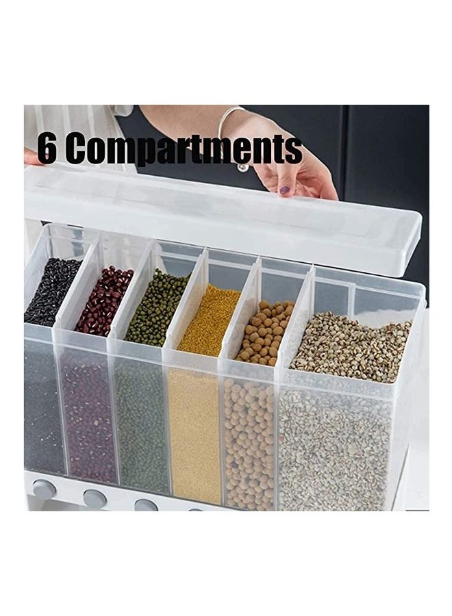 بي جي إم موزع طعام يثبت على الحائط متعدد الألوان 10لترات - Image 2