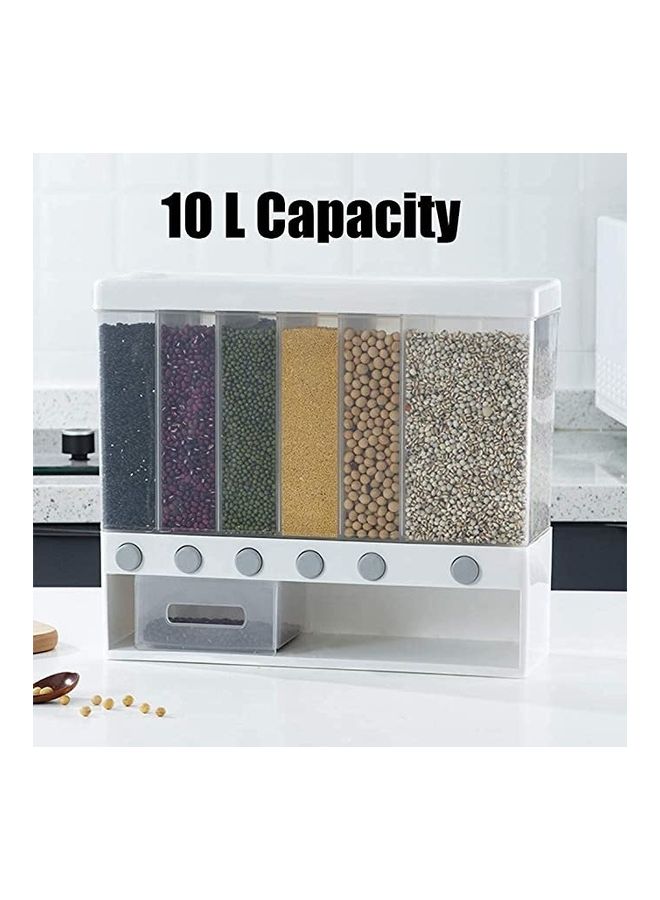 بي جي إم موزع طعام يثبت على الحائط متعدد الألوان 10لترات - Image 3