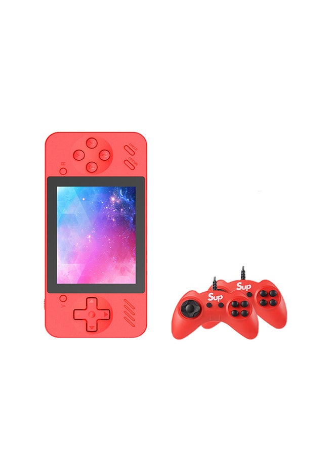 Mi VAZA Powkiddy Q35 Classic Retro 8-Bit Red And White Home Game Console With Double Controller  - Image 1