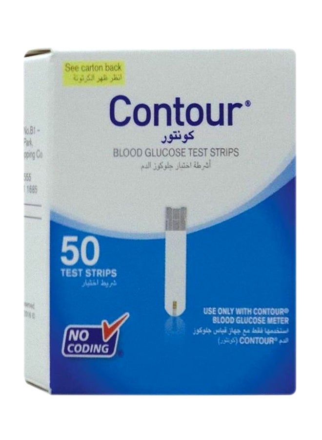 Ascensia 50 Blood Glucose Test Strips 