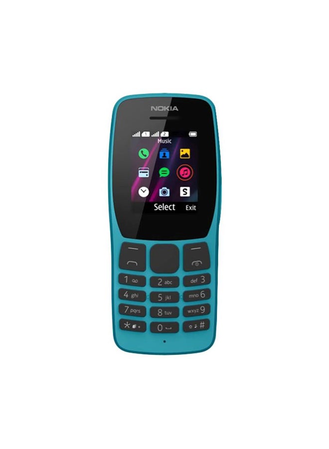 NOKIA 110 Dual SIM Ocean Blue 4MB 2G - Image 1