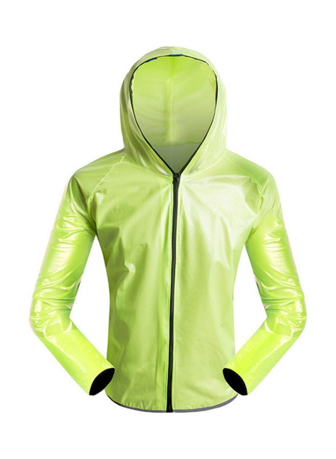 Generic Cycling Hooded Raincoat Top XL  - Image 1