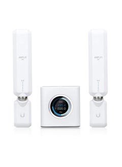 Home Mesh Wireless Internet Coverage HD WiFi Router With 2 Mesh Points, 4 Gigabit Ethernet, 1 WAN Port, Ethernet Cable,  Router And WiFi Extenders White