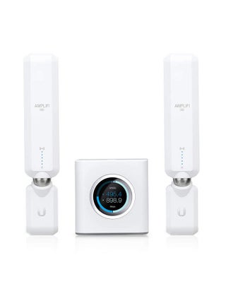 Home Mesh Wireless Internet Coverage HD WiFi Router With 2 Mesh Points, 4 Gigabit Ethernet, 1 WAN Port, Ethernet Cable,  Router And WiFi Extenders White - v1630408975/N21181049A_1