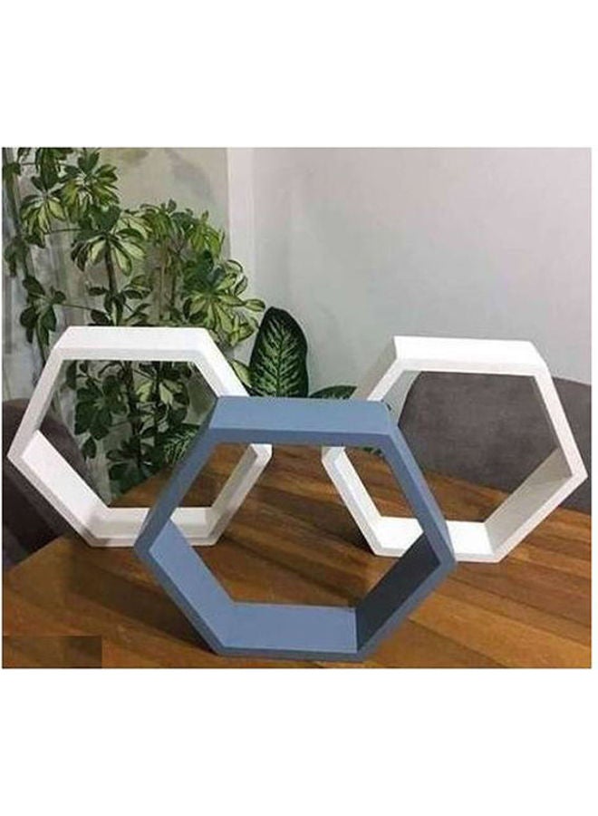 مجموعة أرفف ديكور بلاستيكية مكونة من 3 قطع - Image 2