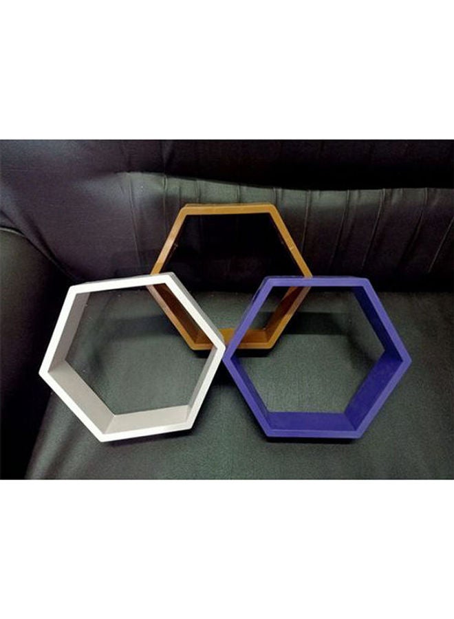 مجموعة أرفف ديكور بلاستيكية مكونة من 3 قطع - Image 3