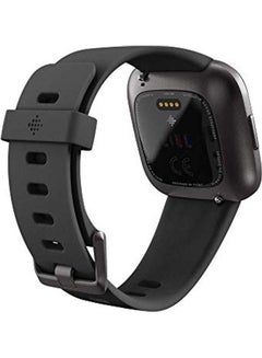 Fitbit Versa 2 Health and Fitness Smartwatch with Heart Rate, Sleep and Swim Tracking Black  - Image 2