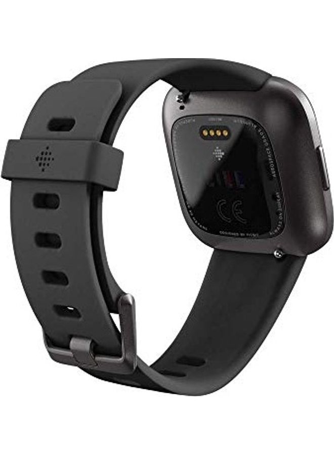 Fitbit Versa 2 Health and Fitness Smartwatch with Heart Rate, Sleep and Swim Tracking Black  - Image 2