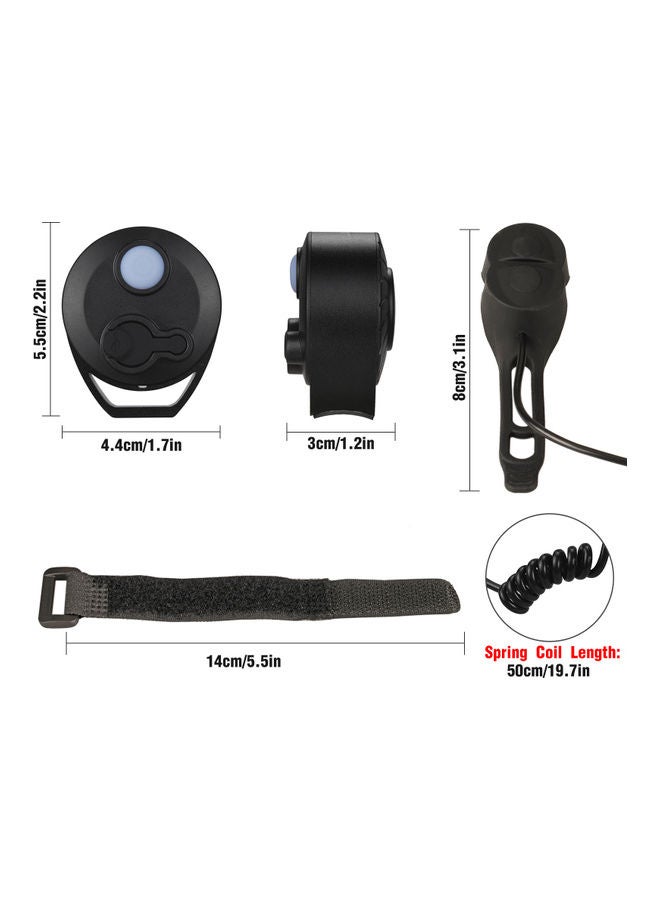 Generic - USB Rechargeable Bicycle Horn Bell With Accessories - Image 1