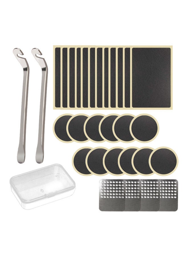 Generic 30-Piece Bicycle Tire Patch Repair Kit  - Image 1