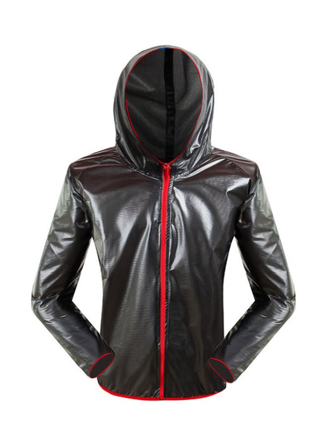 Generic - Cycling Hooded  Raincoat With Pant Set M - Image 1
