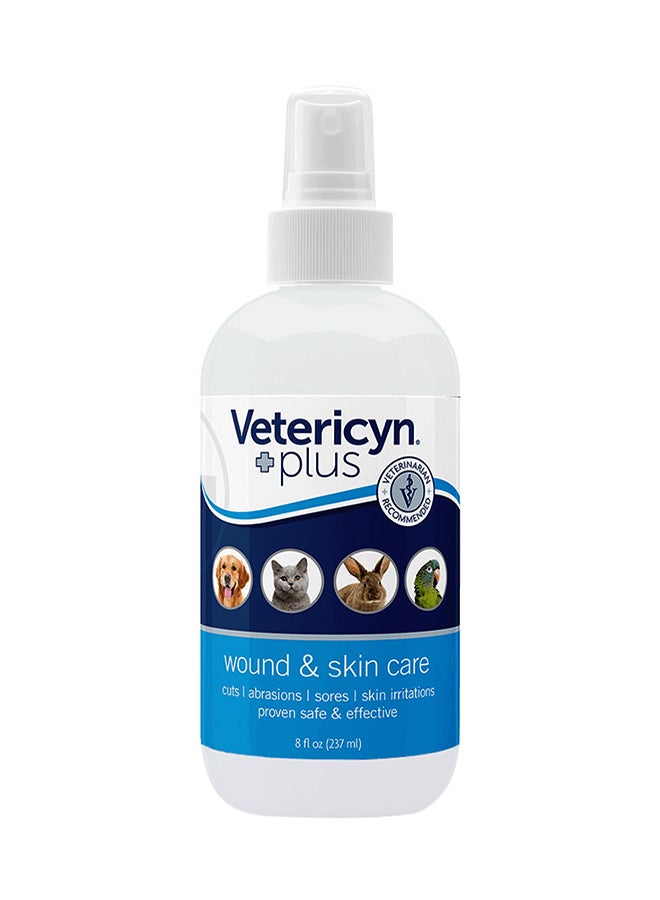 Plus Antimicrobial All Animal Wound And Skin Care Multicolour 237ml