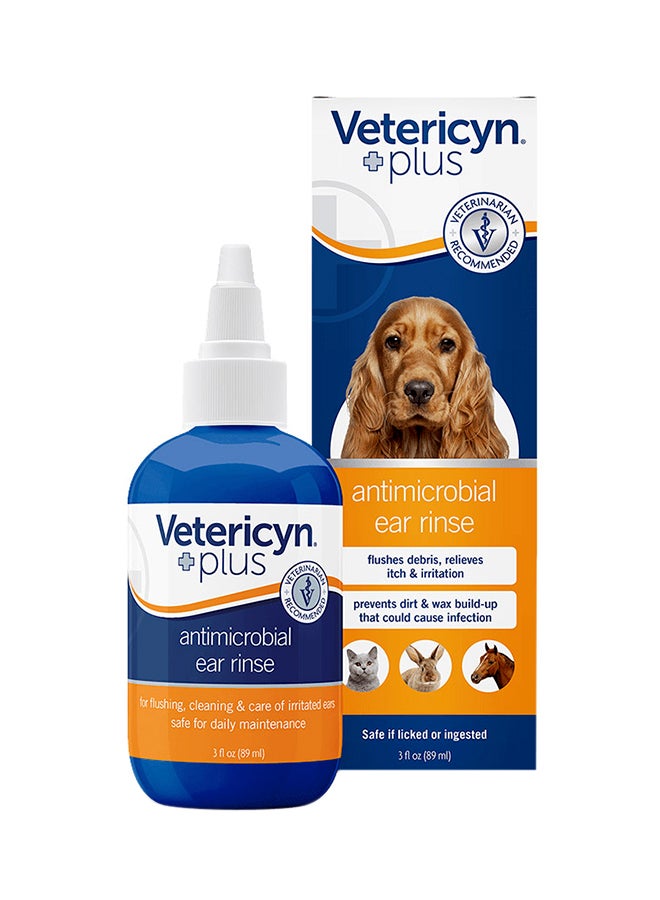 Plus Antimicrobial Ear Rinse Multicolour 89ml