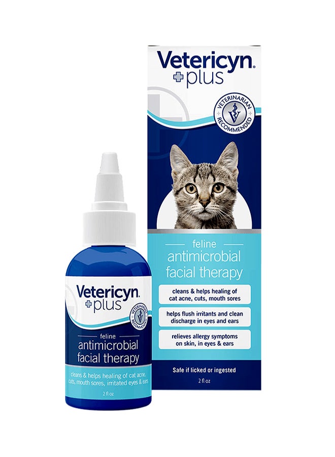 Vetericyn - Plus Feline Antimicrobial Facial Therapy Multicolour 59ml - Image 1