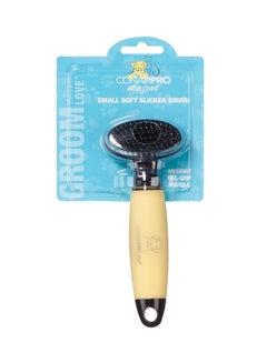 Small Soft Slicker Brush For Pets Multicolour