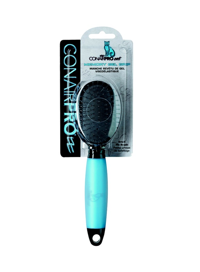 Cat Pin Brush With Memory Gel Grip Small Blue - v1630410699/N50582730A_1