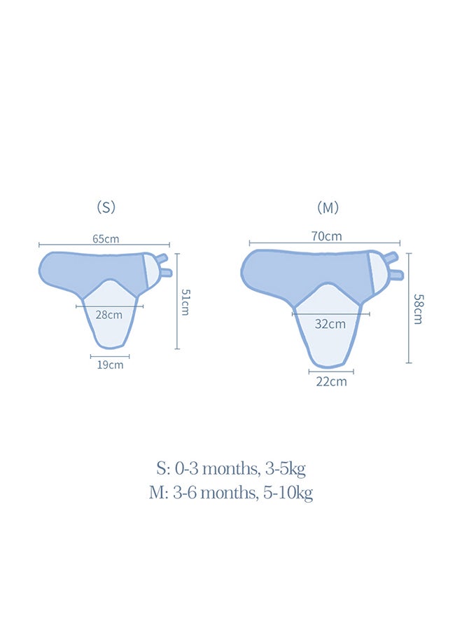 insular 3-Piece Soft Breathable Newborn Baby Swaddle Wrap Set  - Image 4