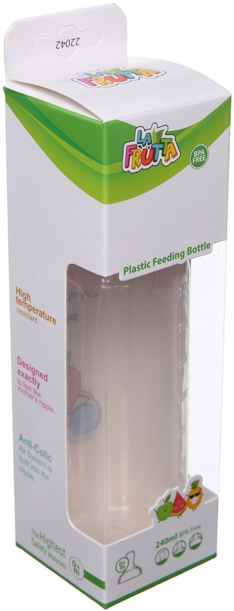 La Frutta Plastic Feeding Bottle 240ml - Image 4