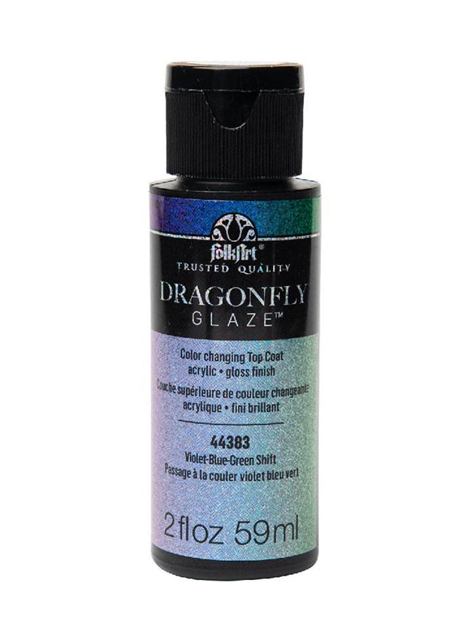 بلايد طلاء أكريليك بلون قزحي لامع من فولك آرت دراغون فلاي متعدد الألوان - Image 1