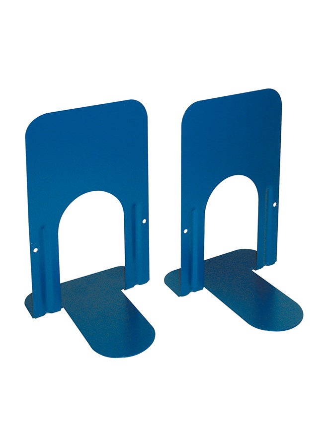 كيه دبليو تريو نهايات كتب بتصميم كلاسيكي، دعائم تخزين الكتب أزرق