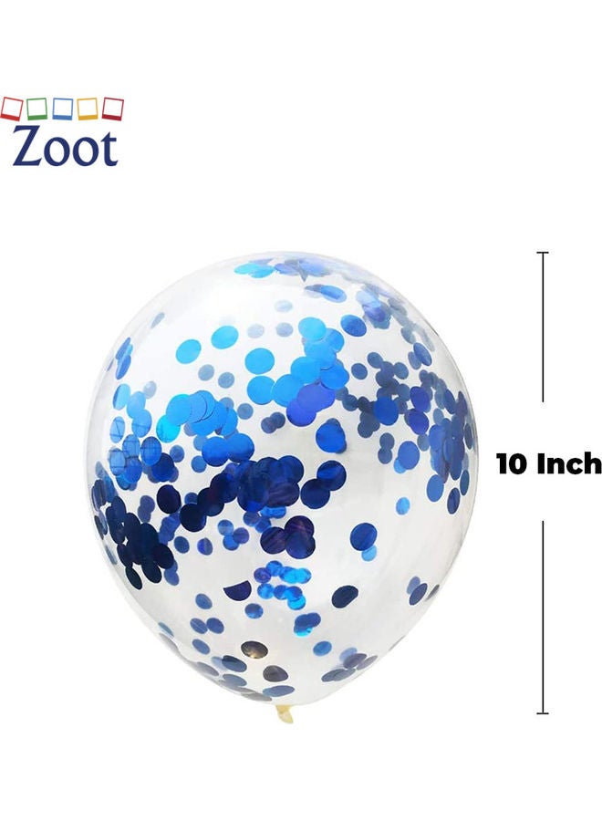 Zoot 50-Piece Confetti Filled Party Decoration Balloons 10inch - Image 2