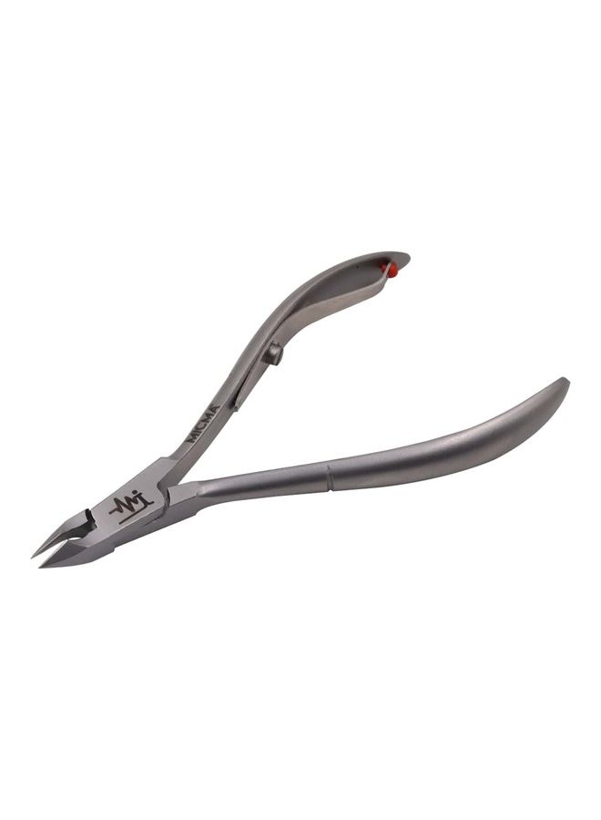 MICMA Nail Cuticle Remover Nipper Silver - Image 2