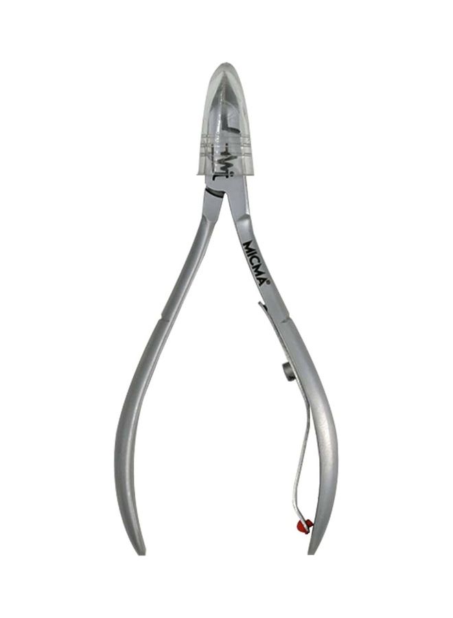 MICMA Nail Cuticle Remover Nipper Silver - Image 3