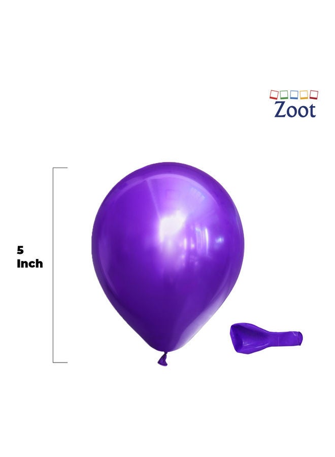 زوت بالونات زينة للحفلات من 50 قطعة 5بوصة - Image 2