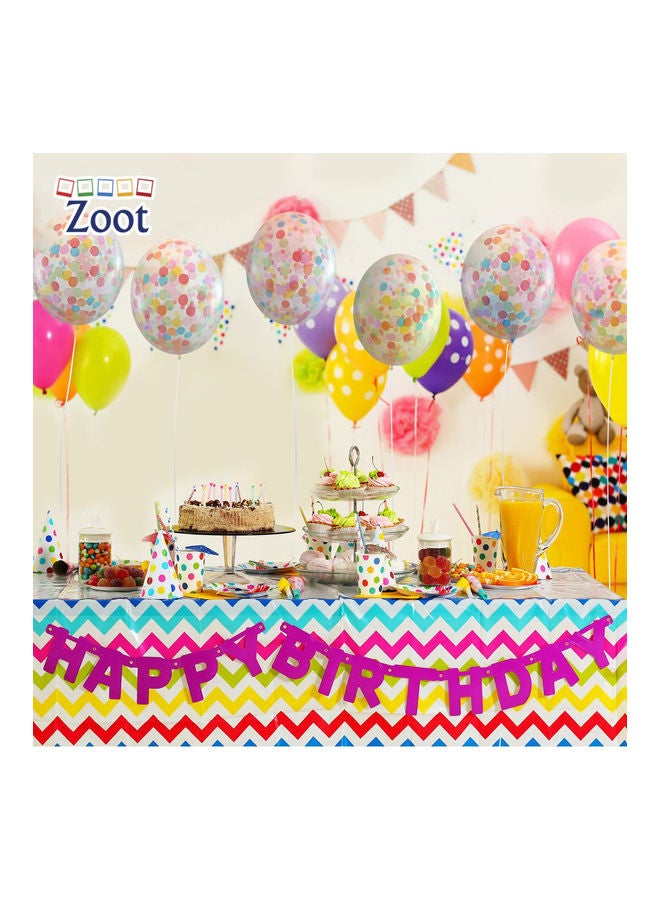 Zoot 20-Piece Confetti Filled Party Decoration Balloons 10inch - Image 3