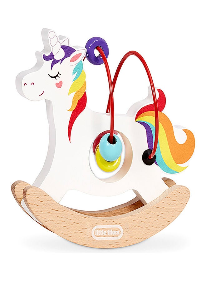 little tikes - Wooden Critters Busy Beads Unicorn - Image 1