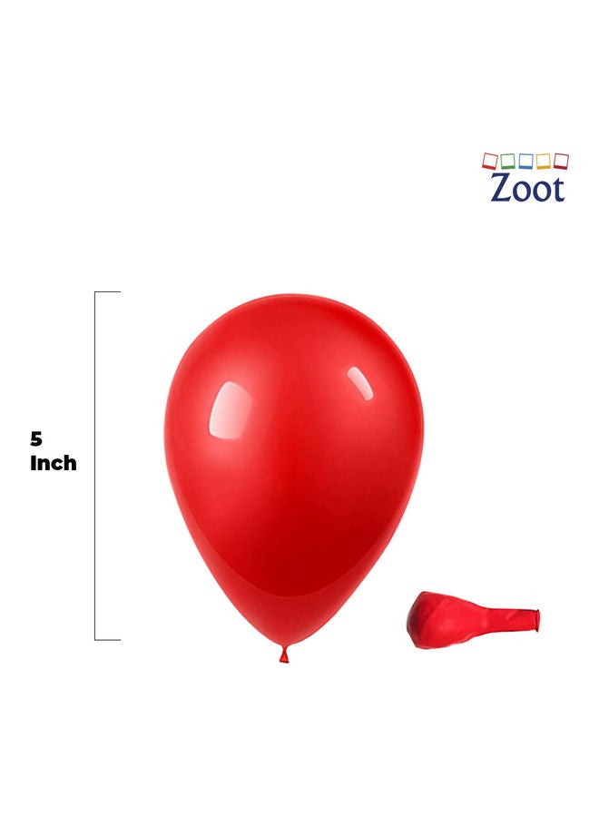 زوت بالونات زينة للحفلات من 100 قطعة 5بوصة - Image 2