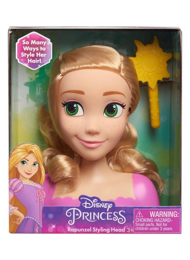 Disney Princess Rapunzel Mini Styling Head 17 cm  - Image 1