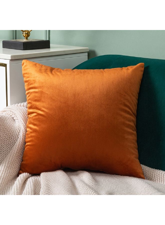 Sharpdo Pure Velvet Plush Pillowcase Combination Saffron 30x30cm  - Image 1