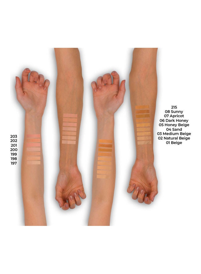 نوت كوزمتيكس بودرة لومينوس سيلك الصغيرة 04 رملي - Image 3