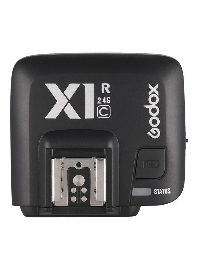 Godox - X1R-C 32 Channels TTL 1/8000s Wireless Remote Flash Receiver Black - Image 1