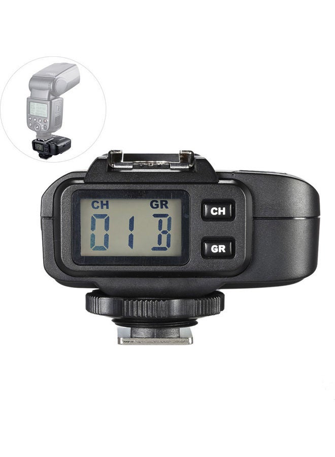 Godox - X1R-C 32 Channels TTL 1/8000s Wireless Remote Flash Receiver Black - Image 1