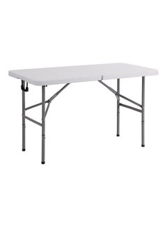 Foldable Buffet Table White 120x60x73cm - v1630418291/N50597185A_1