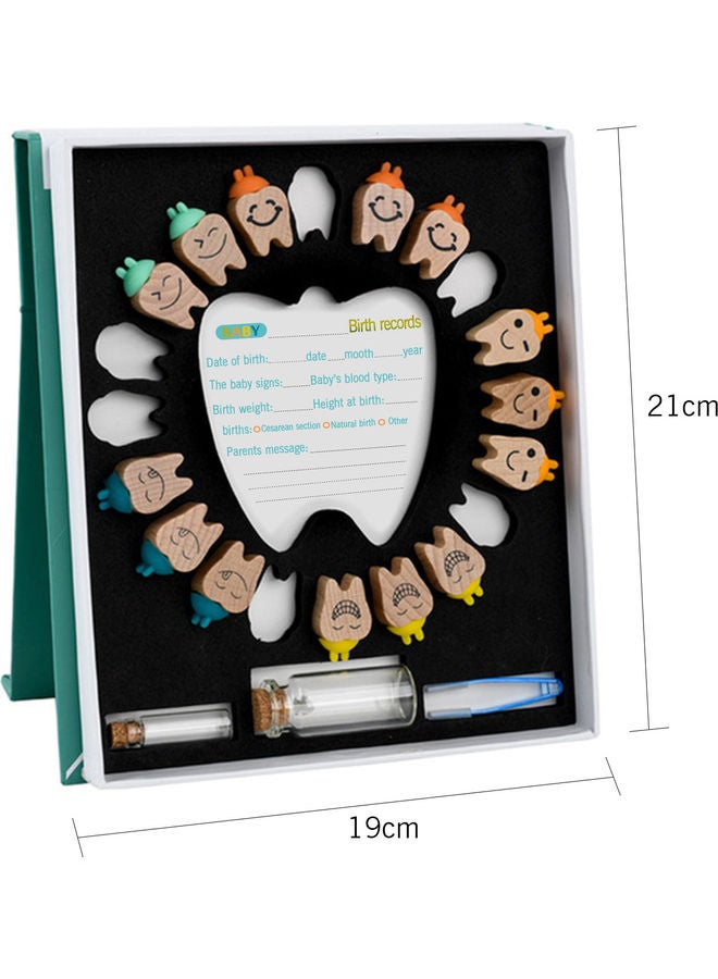 علبة خشبية مُخصصة لحفظ أسنان الأطفال - Image 3