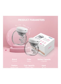 YOUHA Wearable Hands Free Breast Pump With Accessories  - Image 5