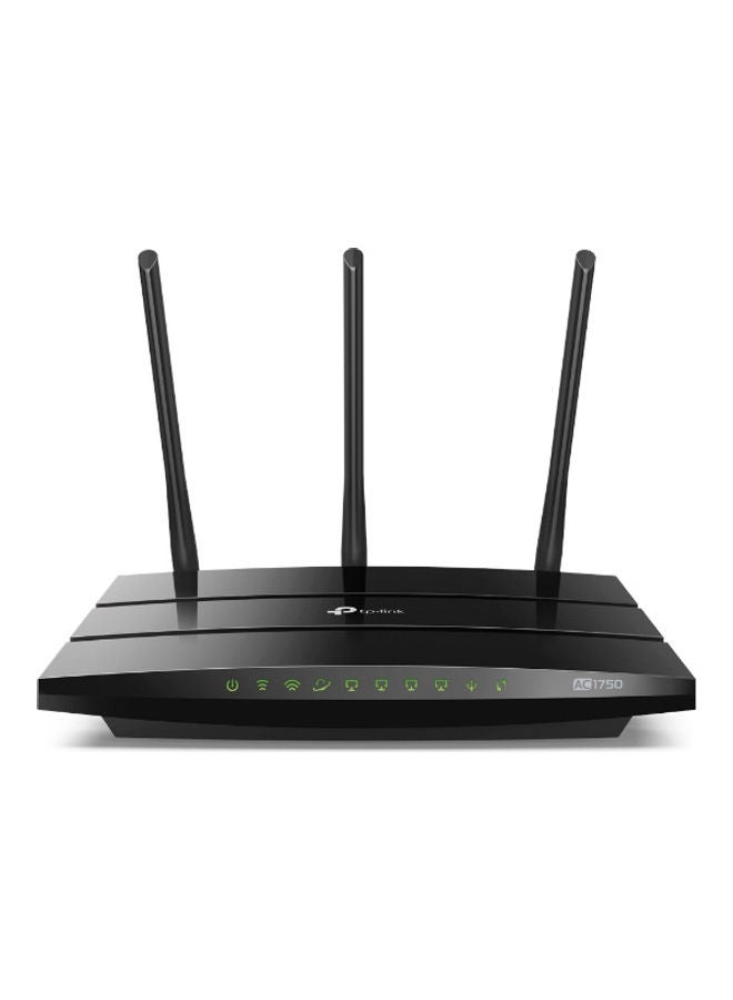 TP-LINK - Archer C7 Wireless Dual Band Gigabit Router Black - Image 1